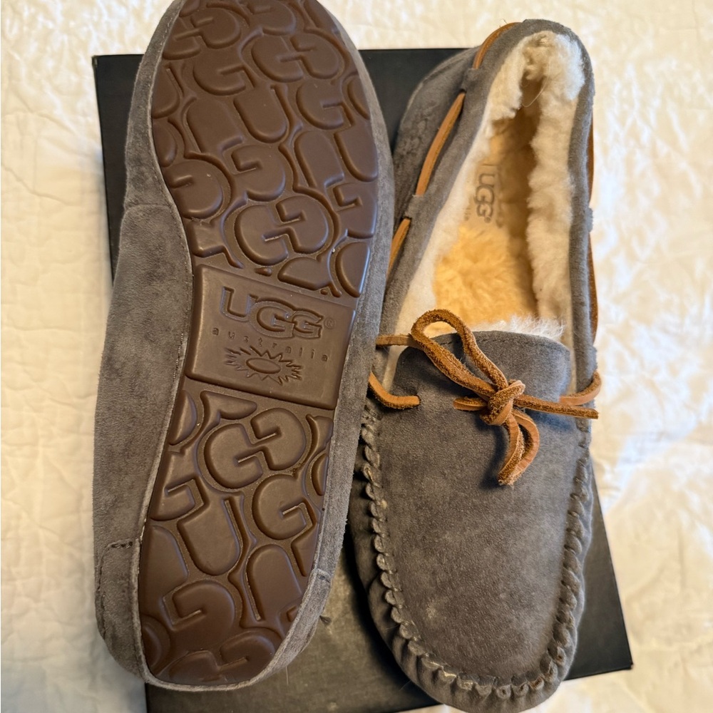 Ugg Women’s slippers size 10 dusty blue